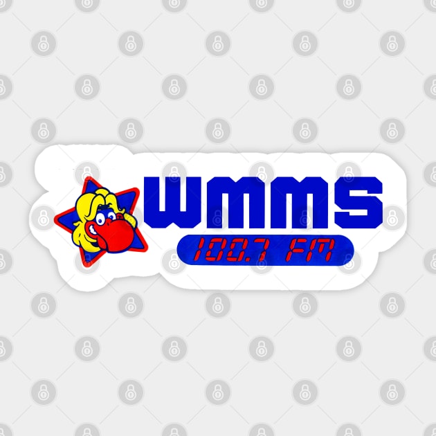 Vintage WMMS Radio Station Sticker by Hollyboy 